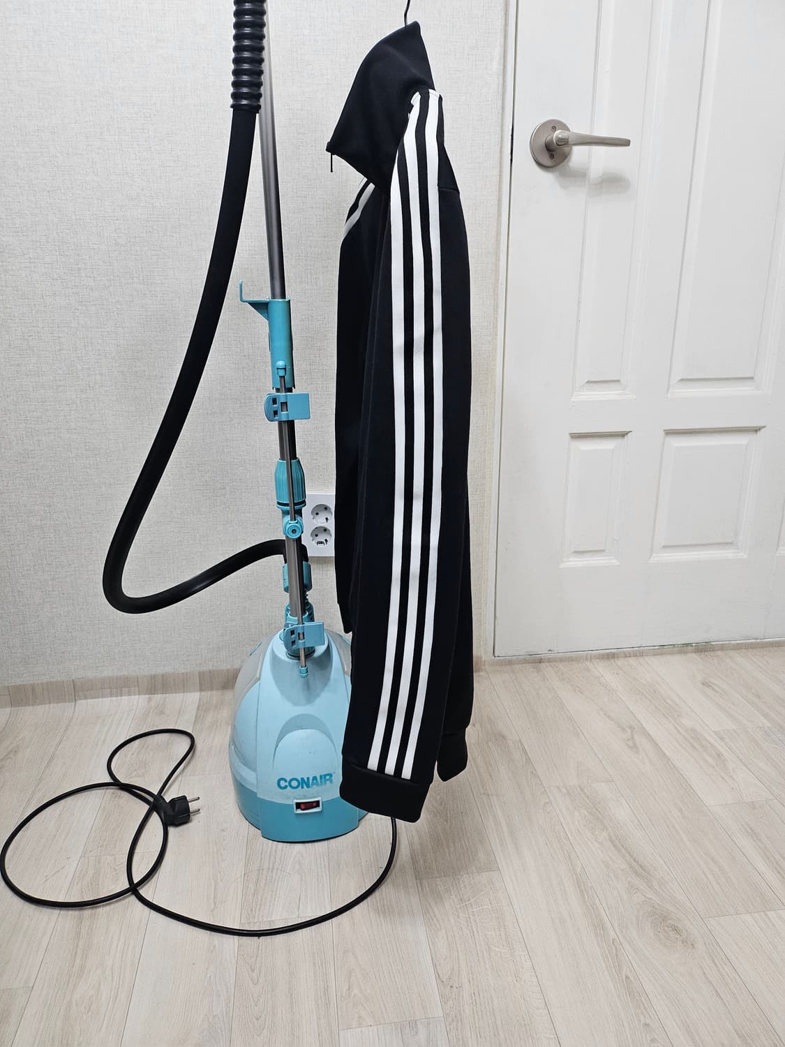 (100~105)XL☆초대장급☆아디다스 베켄바우어2중지퍼[검흰]트랙탑져지 상품이미지4