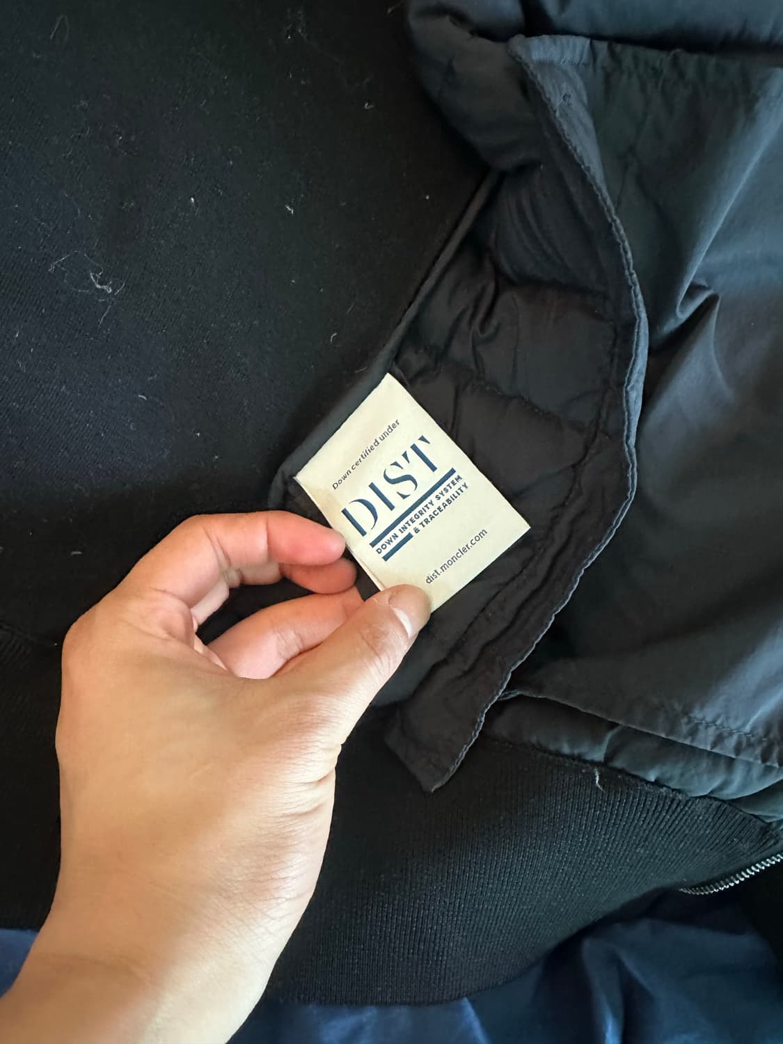 몽클레어 니트패딩 블랙와펜 상품이미지3