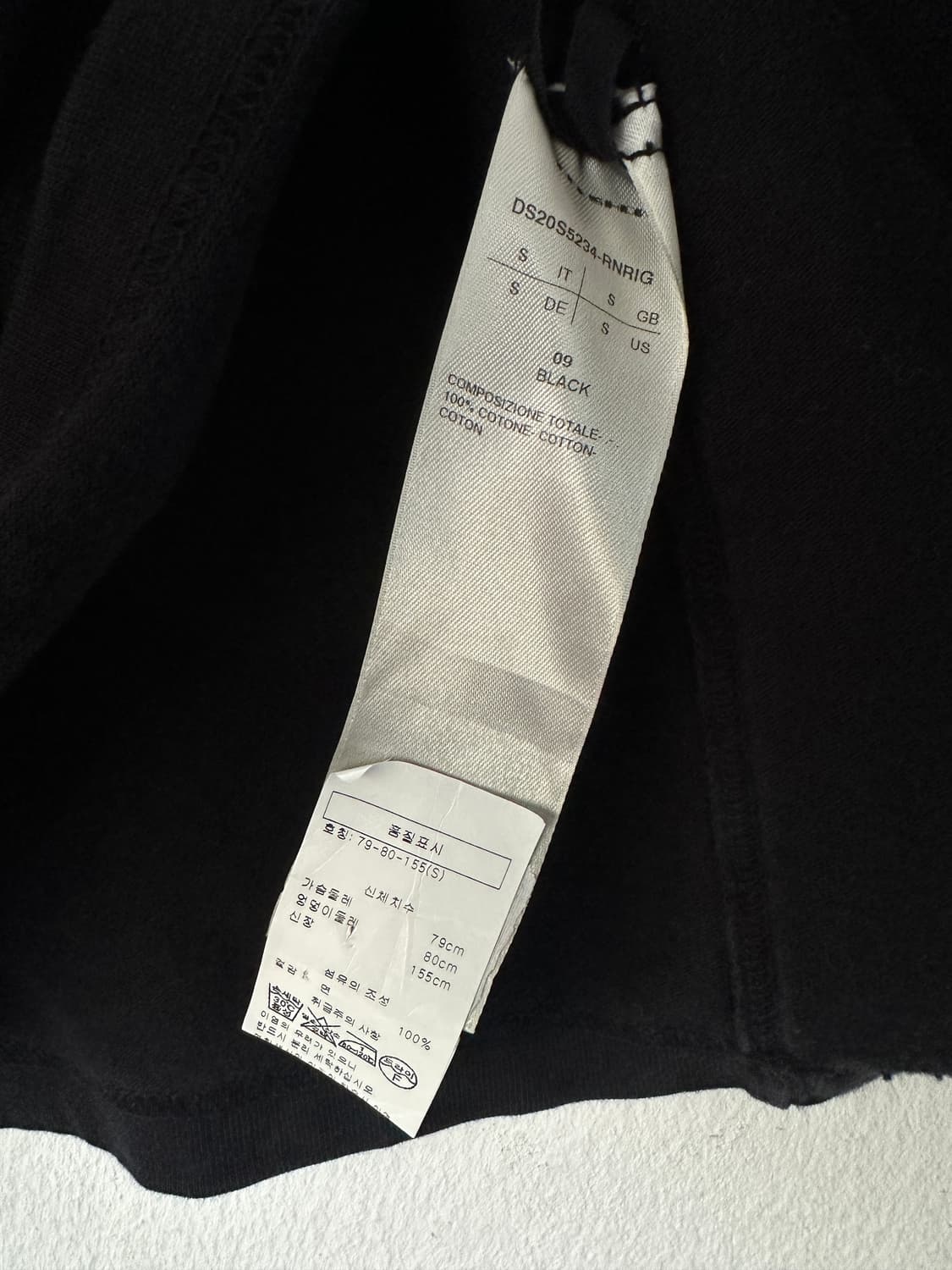 릭오웬스 허슬러 레이어드 크롭 후드 블랙 상품이미지7