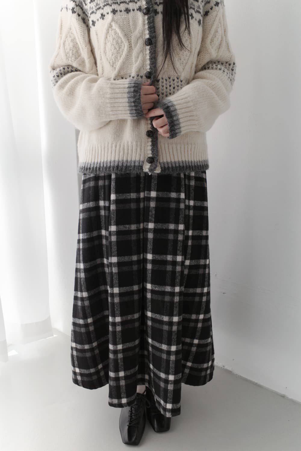 nordic hood cardigun  상품이미지5