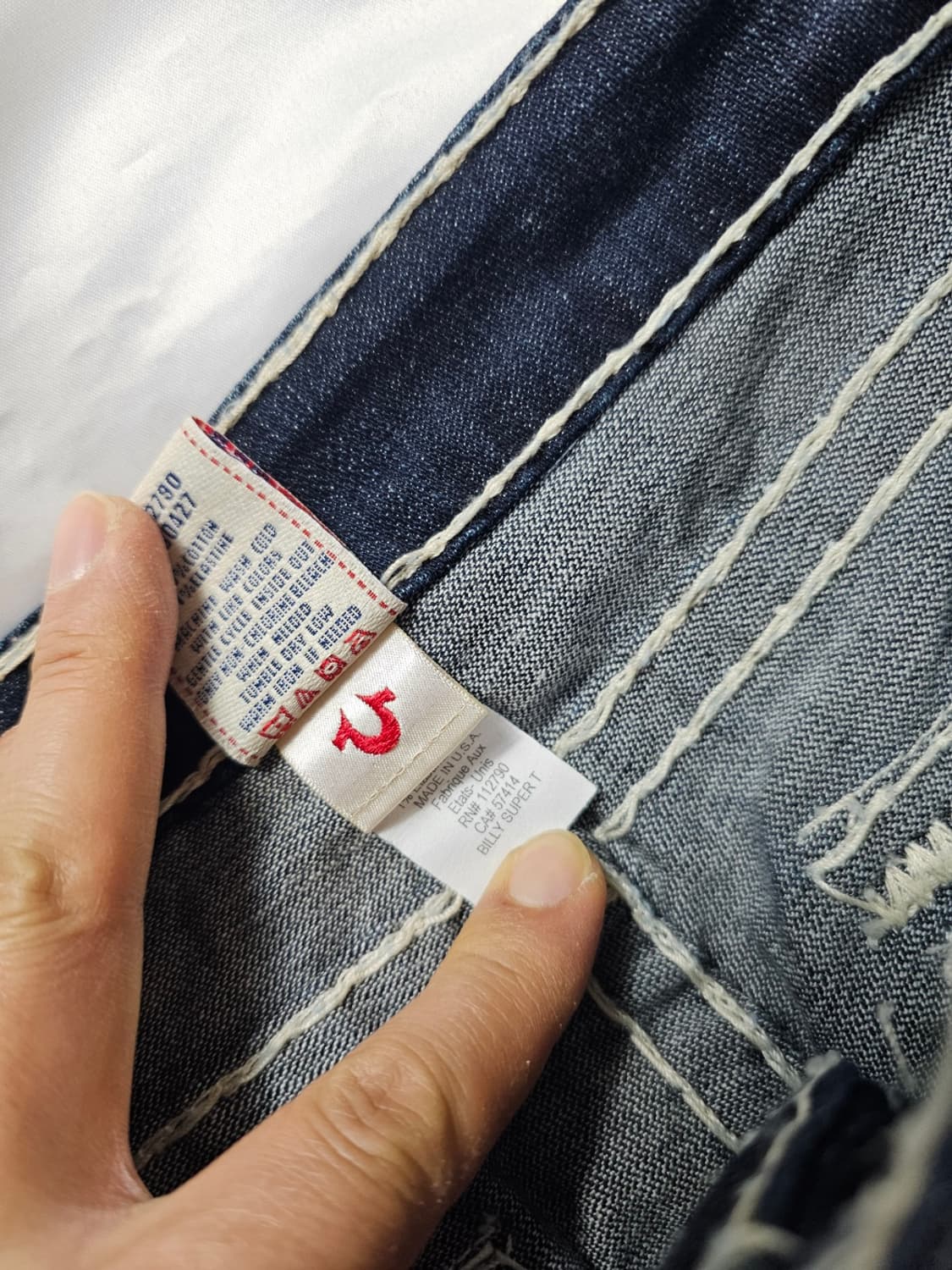 트루릴리젼청바지 상품이미지3