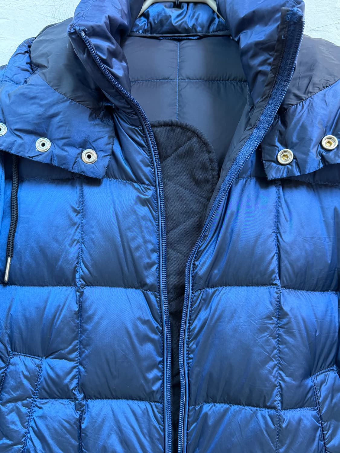 Armani Exchange 블루 다운 파카 자켓 S 상품이미지4