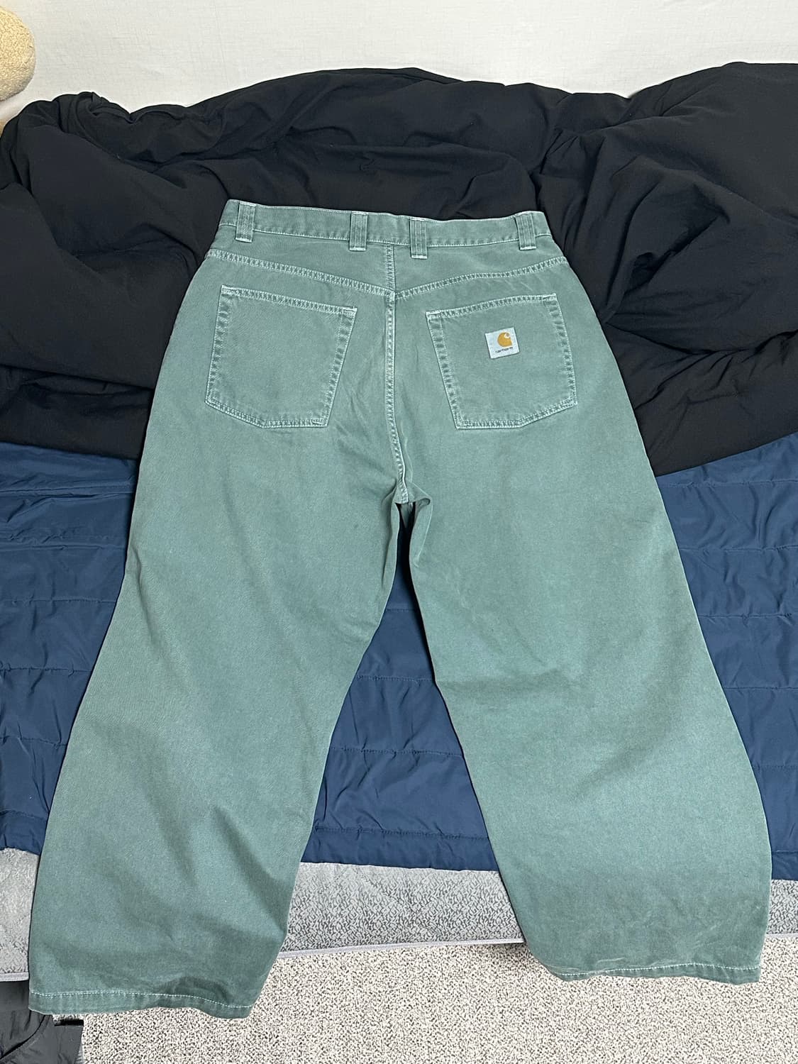 브랜든 팬츠 클락 실버 파인 스톤 다이드 판매해요 상품이미지4