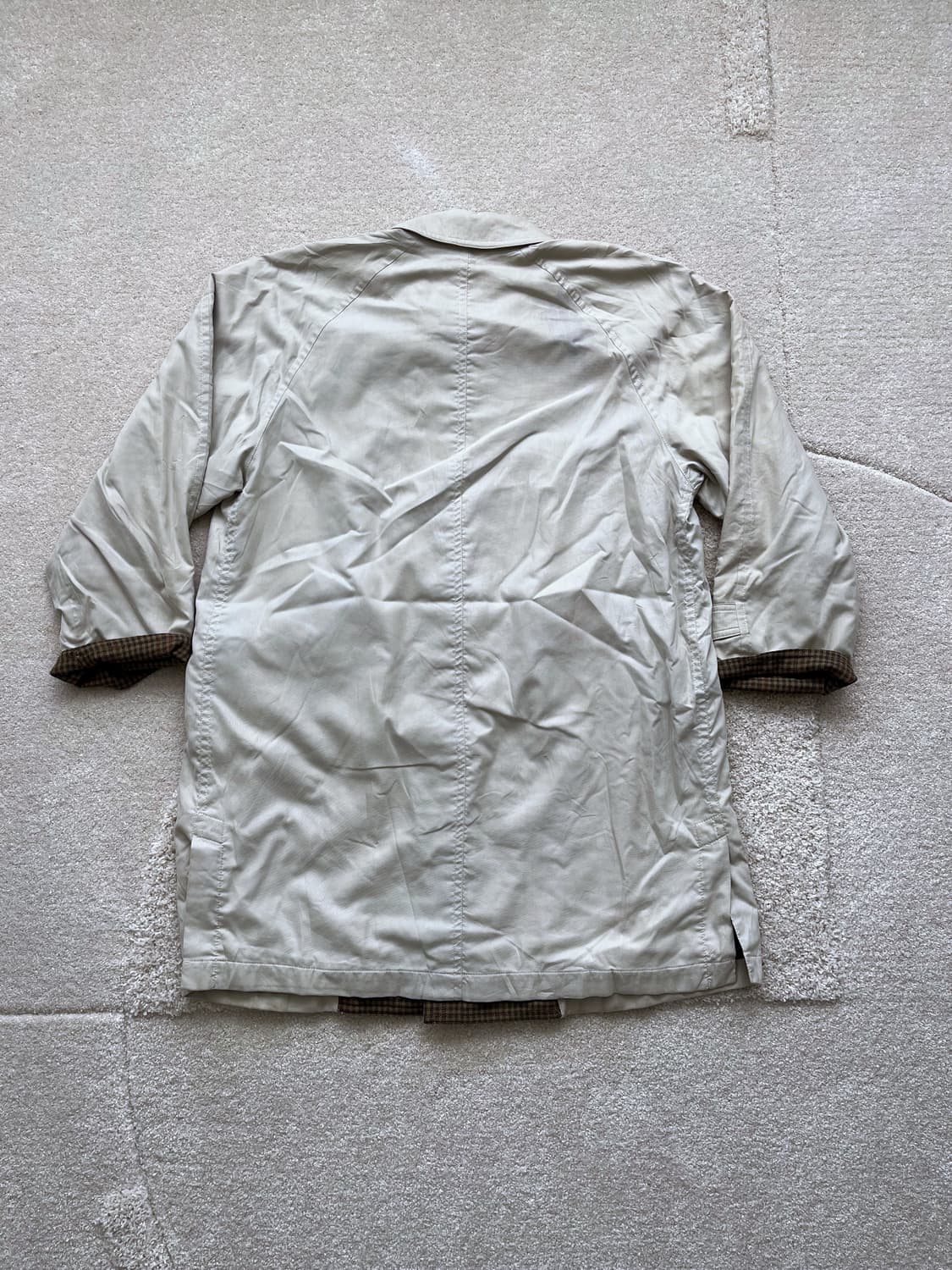 헨리코튼 체크 라이닝 필드 코트 (105) 상품이미지6