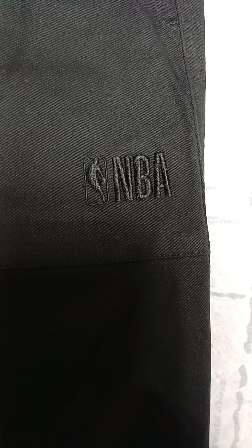 NBA 블랙면바지 조거팬츠 34인치 기장98 상품이미지3
