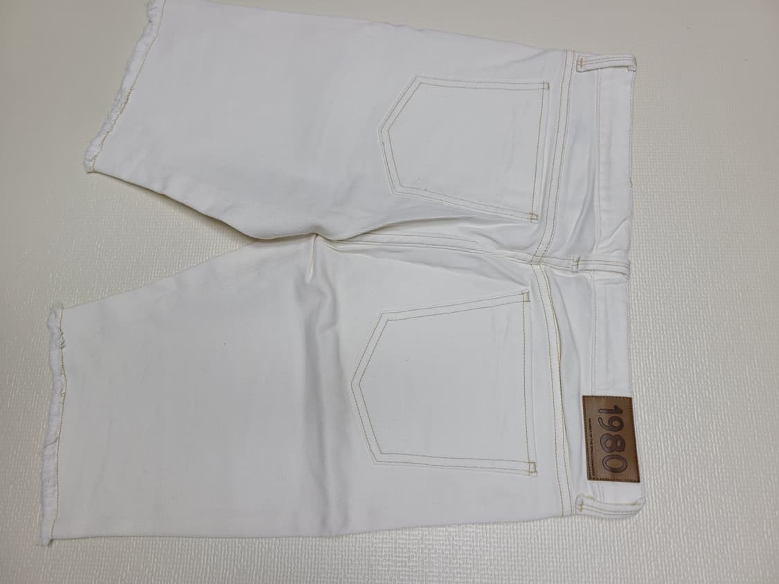 스파오 SPAO raw컷 청 반비지 32 오프화이트 상품이미지9