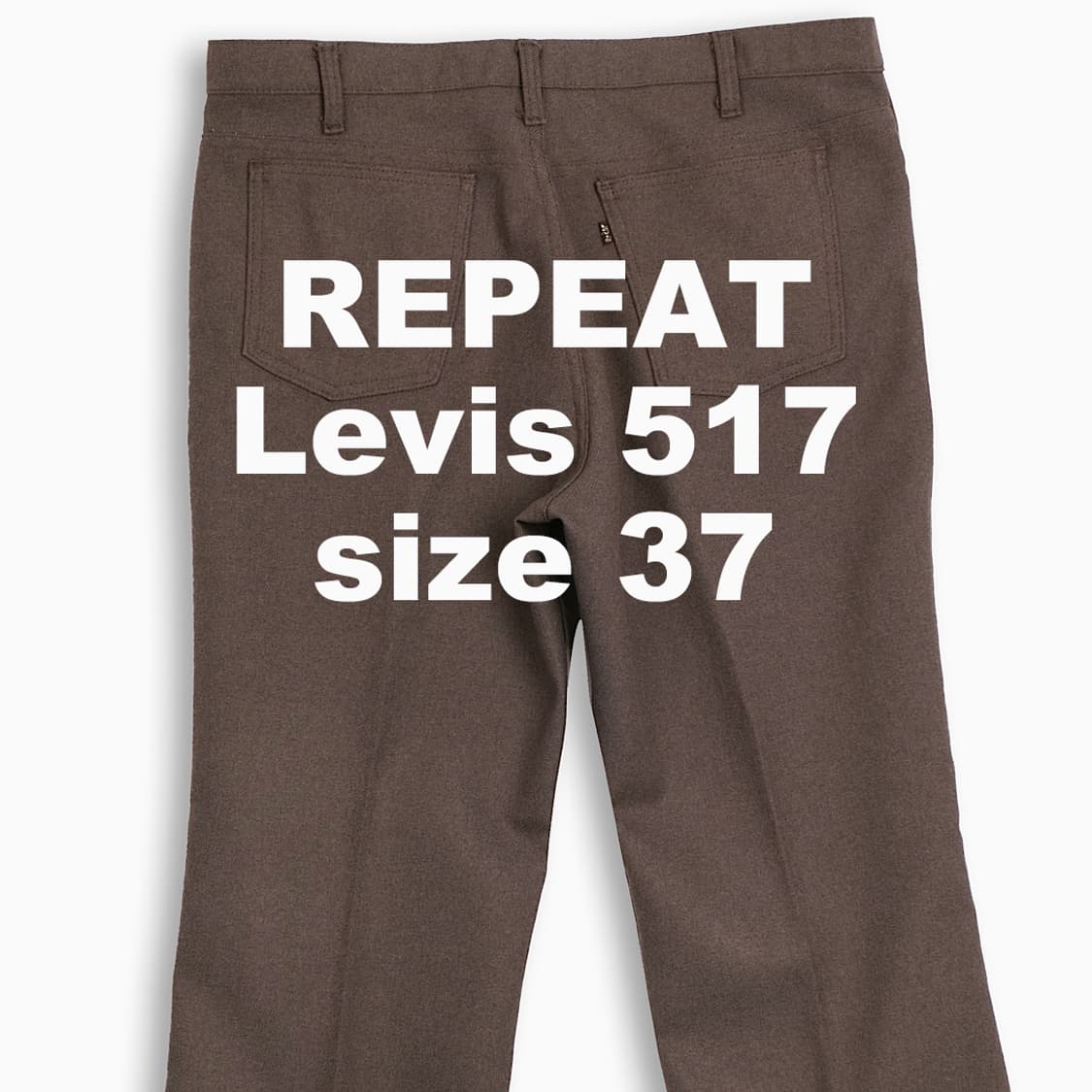 빈티지 리바이스 517 80s USA 37 인치 LV5173826 상품이미지1