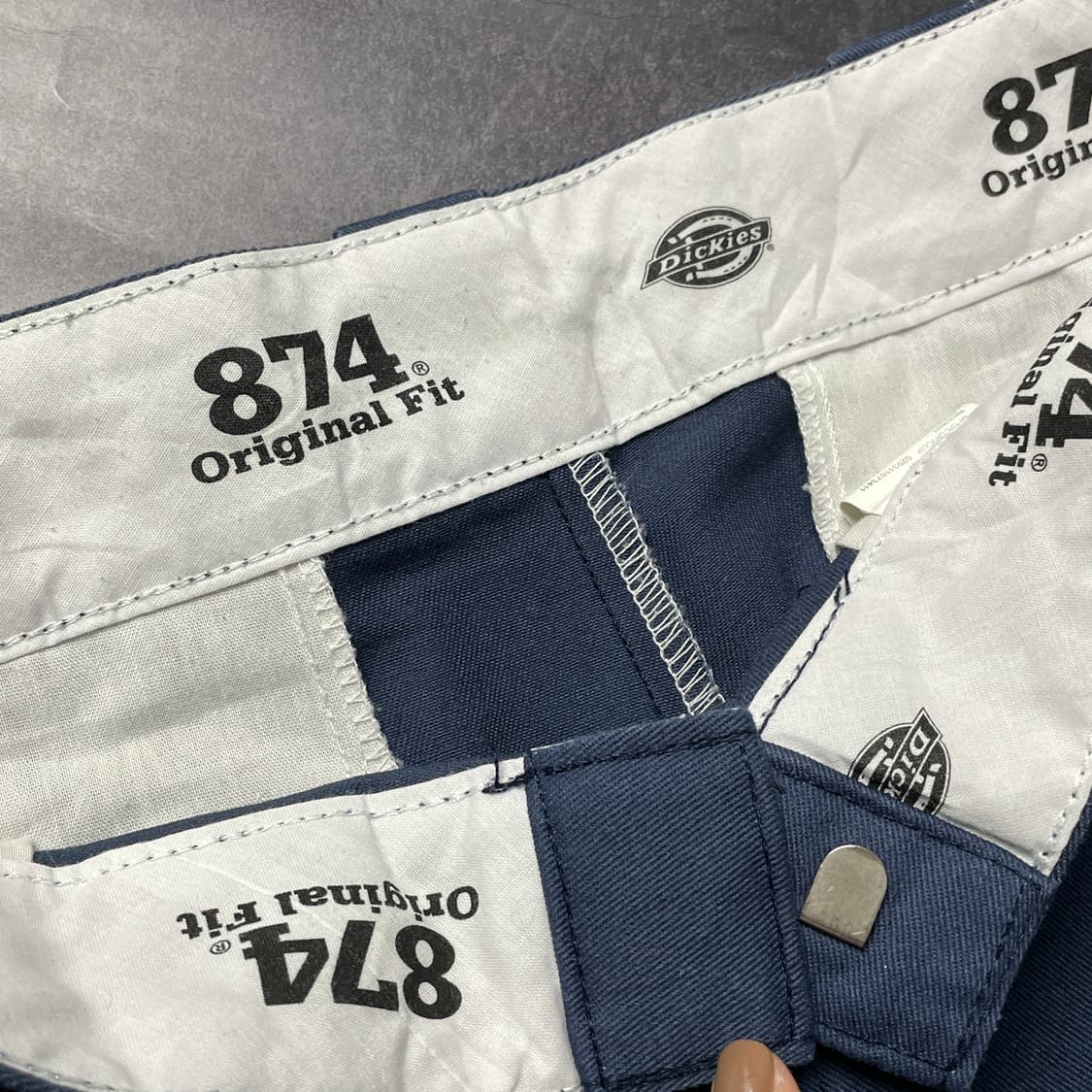 DICKIES 디키즈874 빈티지 네이비 워크 팬츠 A00845 상품이미지8