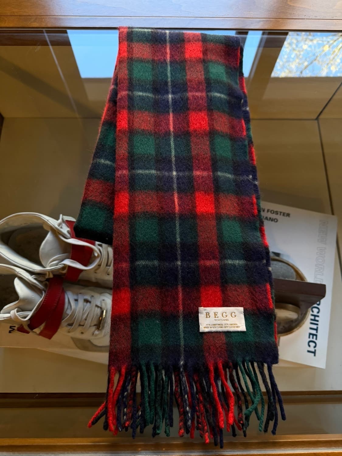 BEGG 앙고라 울 머플러 상품이미지8