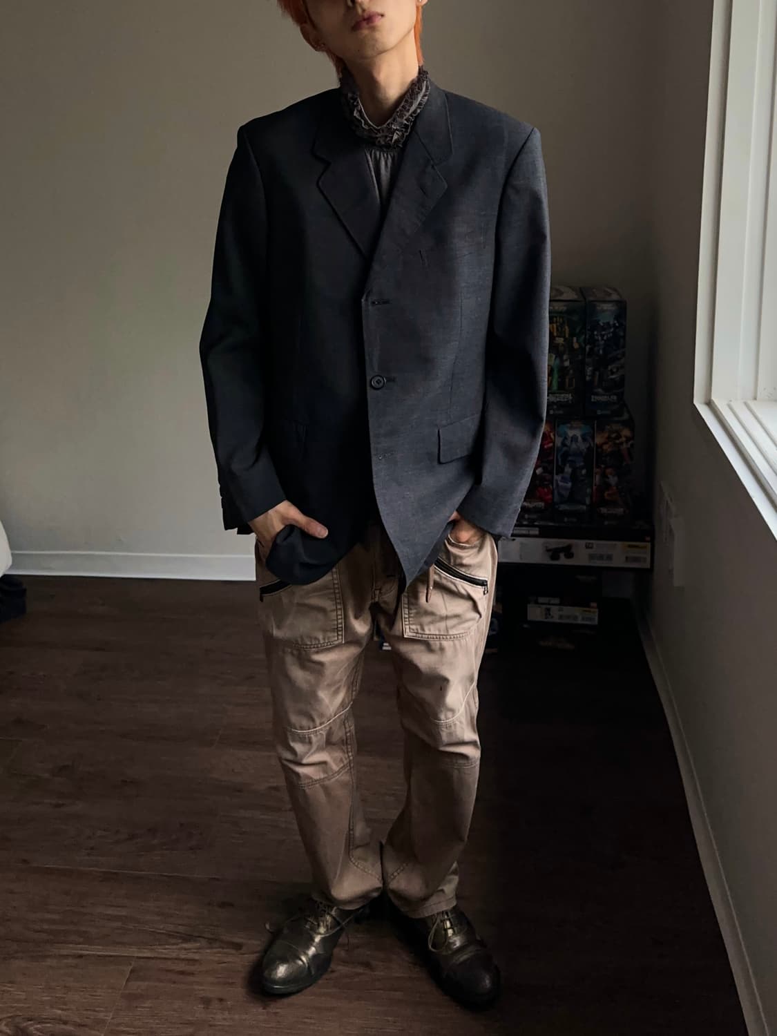 Lee Rider 인시젼 & 워시드 테이퍼드 팬츠 상품이미지3