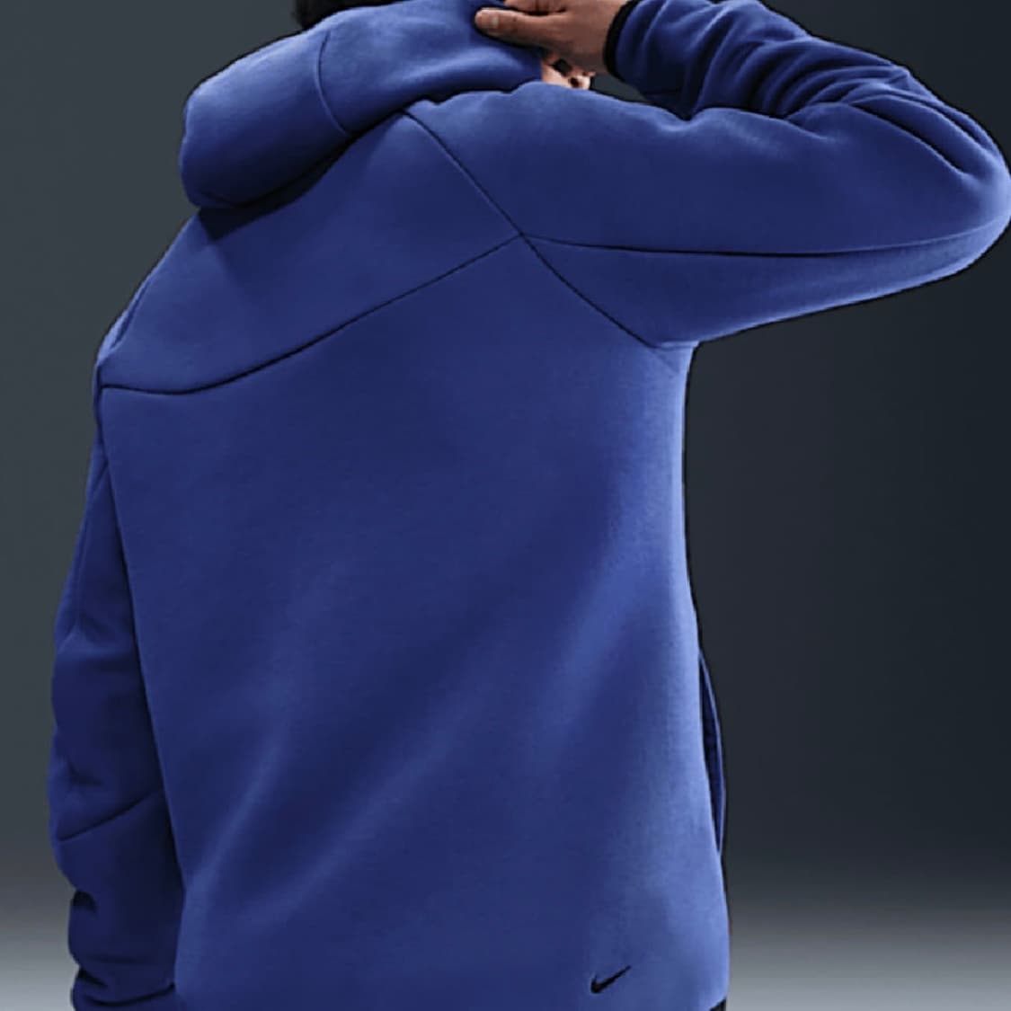[새상품] 나이키 테크팩 테크플리스 풀집 윈드러너 후드집업 네이비 M 상품이미지2