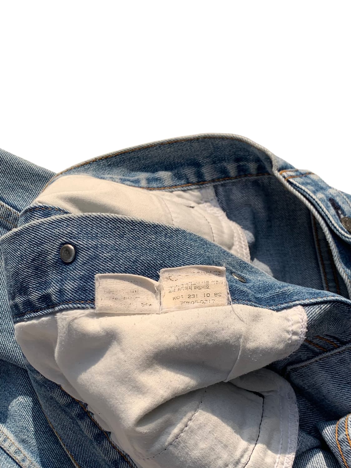 80's 리바이스 데님 트러커 3세대 상품이미지5