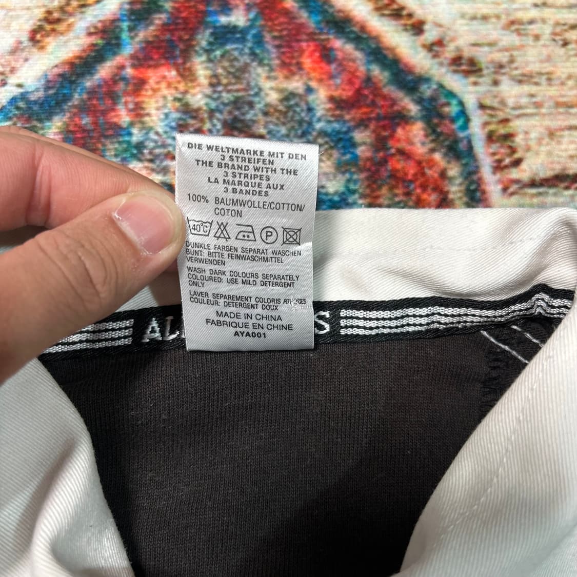 [M] 00s 아디다스 뉴질랜드 all blacks 럭비티 상품이미지9