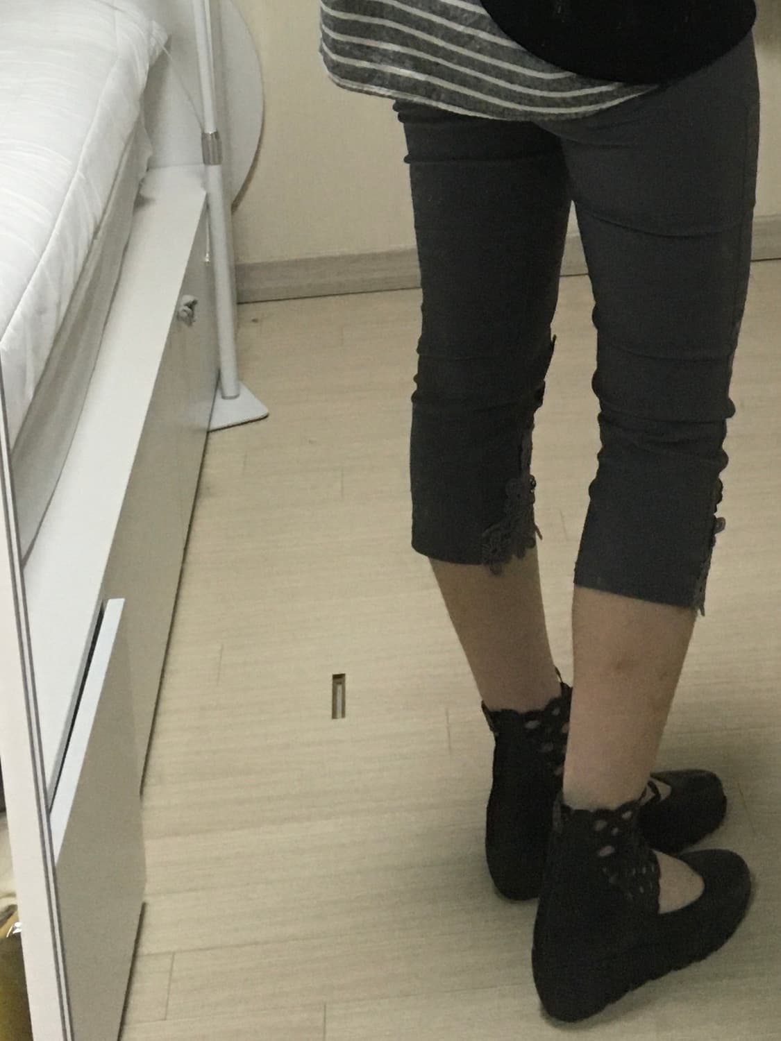Lace Capri pants 상품이미지7