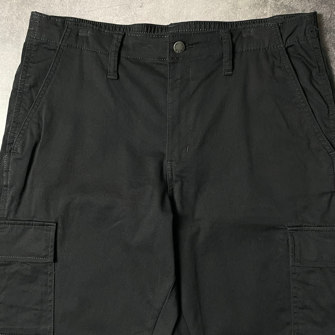 DICKIES 디키즈 블랙 카고 하프밴딩 조거 팬츠 A00913 상품이미지2