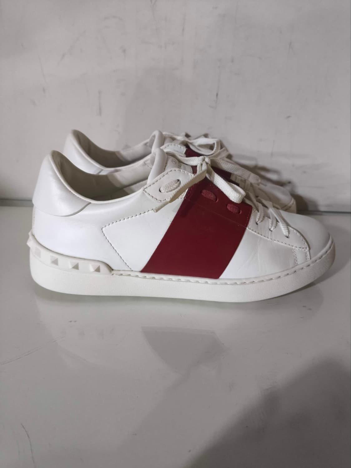 39.5 265mm 발렌티노 히든 오픈 락스터드 스니커즈 상품이미지2