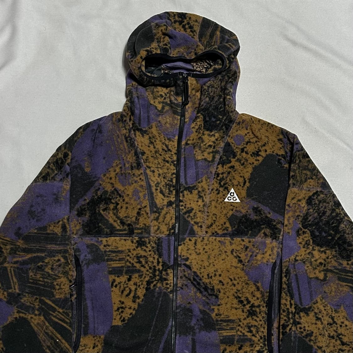 M 나이키 acg 울프트리 풀집업 마스크 플리스 상품이미지1