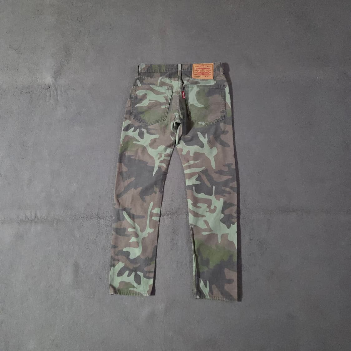 리바이스 하이볼 카모 패치워크 팬츠 30 상품이미지1