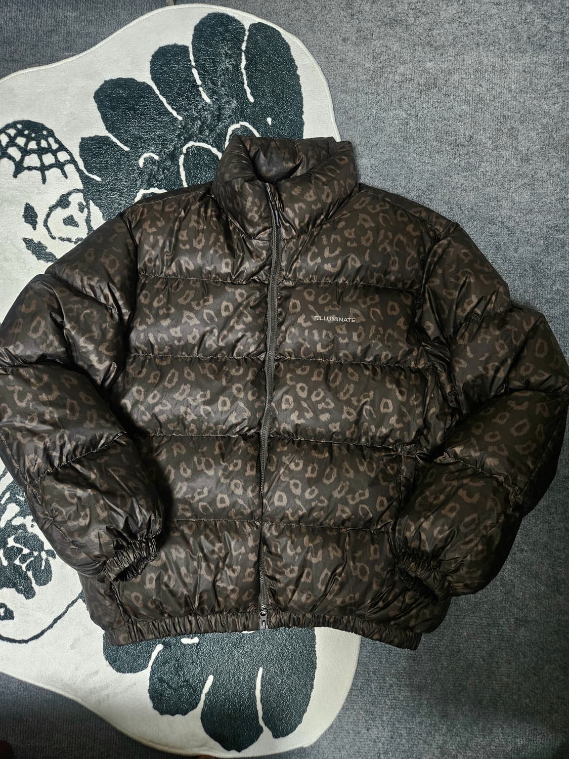 필루미네이트 레오파드 호피 패딩 L사이즈 상품이미지1