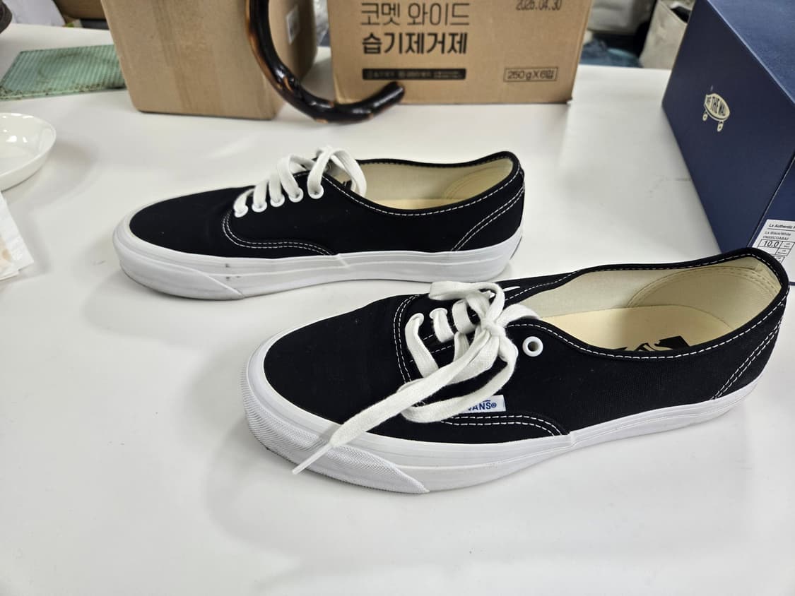 반스 프리미엄 어센틱 리이슈 LX 44 블랙화이트 280 상품이미지5