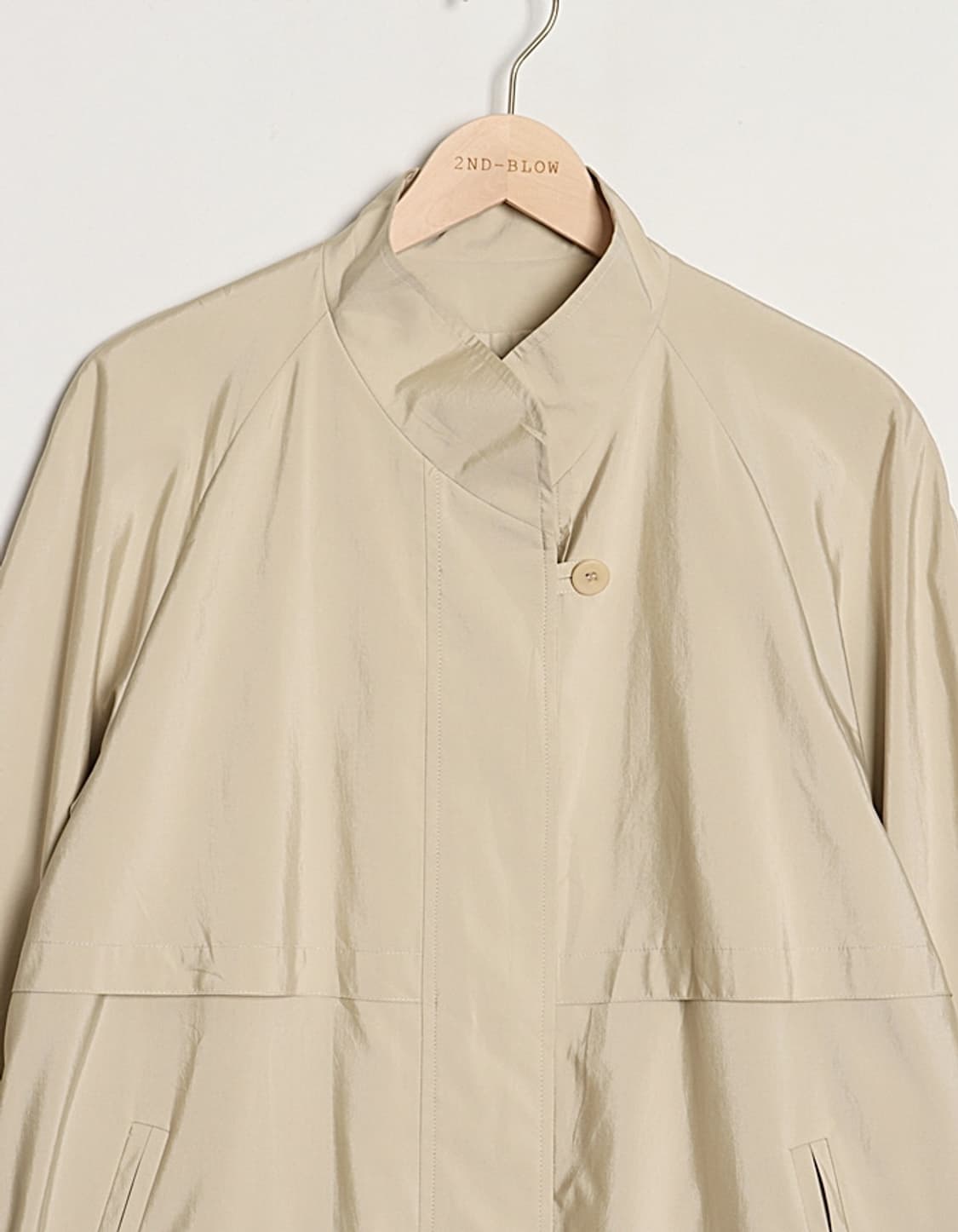 VESTINA Loose-Fit Raglan Coat 상품이미지2