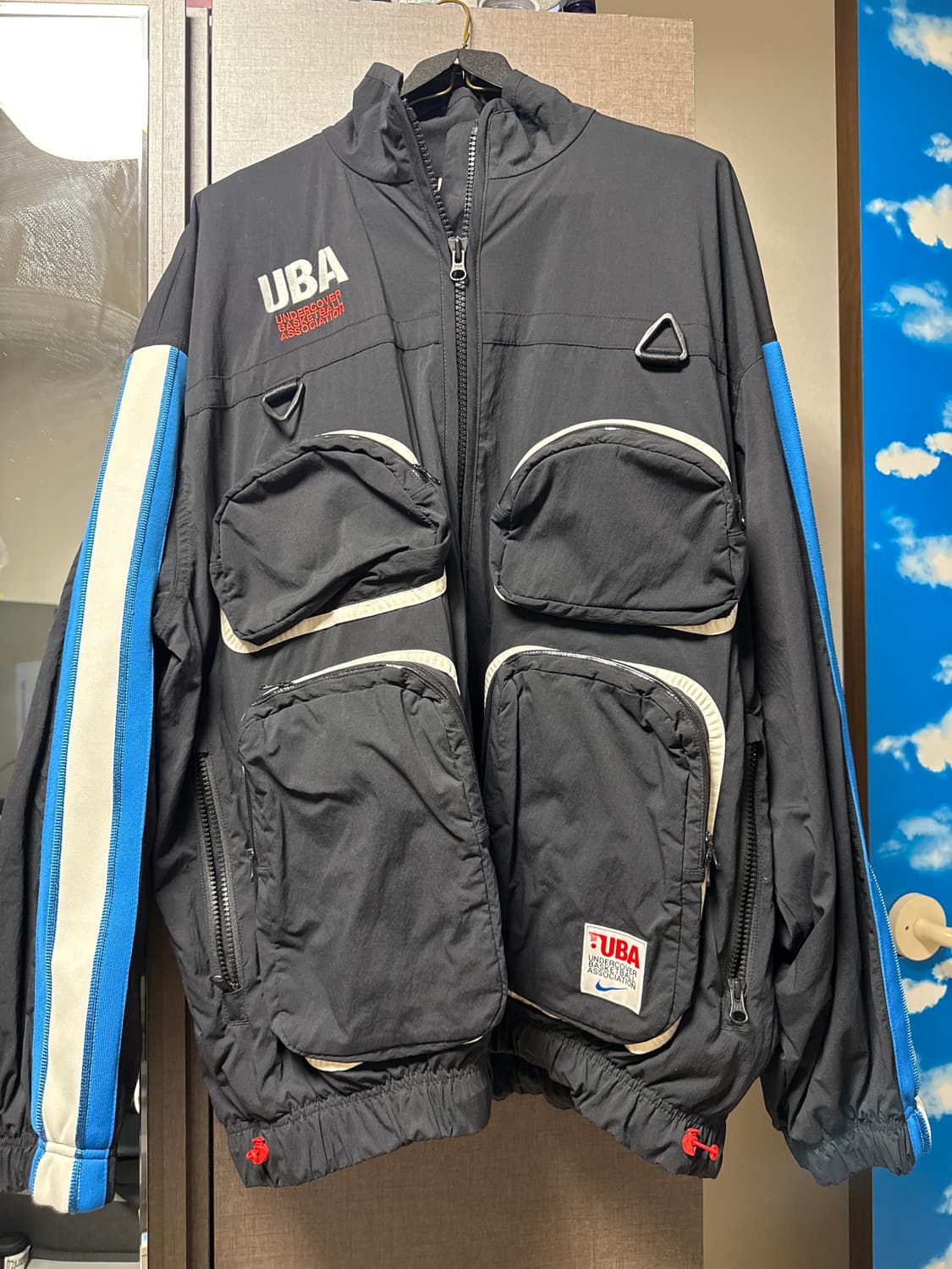 나이키 x 언더커버 NRG 트랙 수트 블랙 상의 상품이미지3