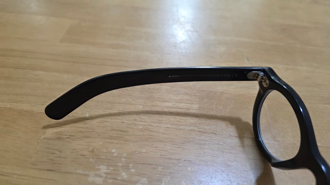 커틀러앤그로스 0737 블랙 뿔테 안경 상품이미지5