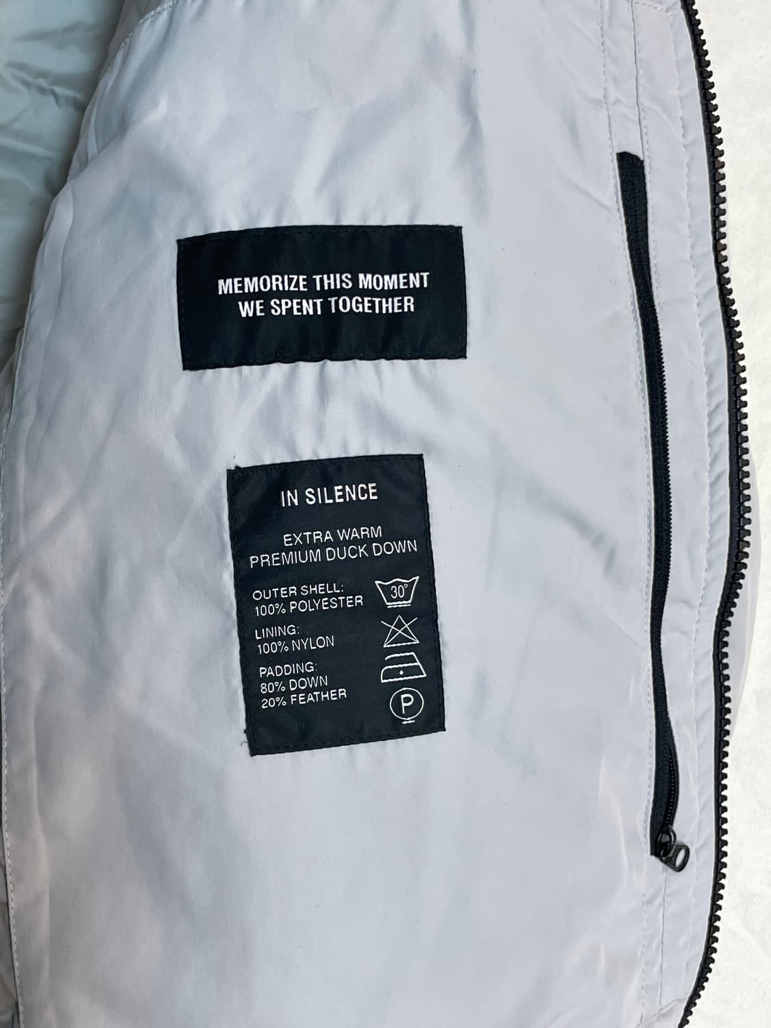 인사일런스 패딩 상품이미지8