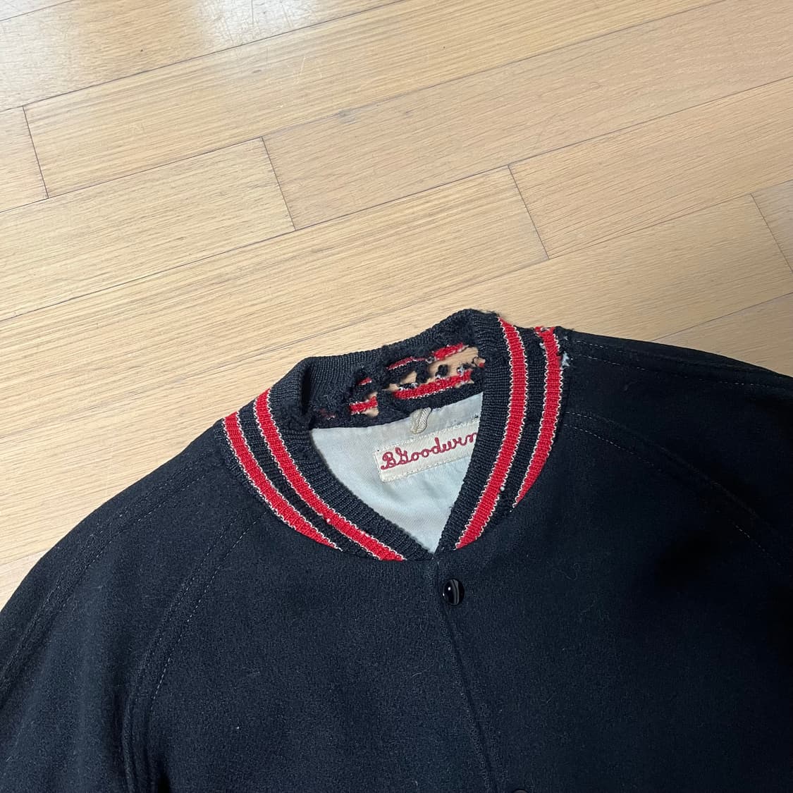 60s Lasley Knitting Co 빈티지 바시티 자켓 60년대 상품이미지4