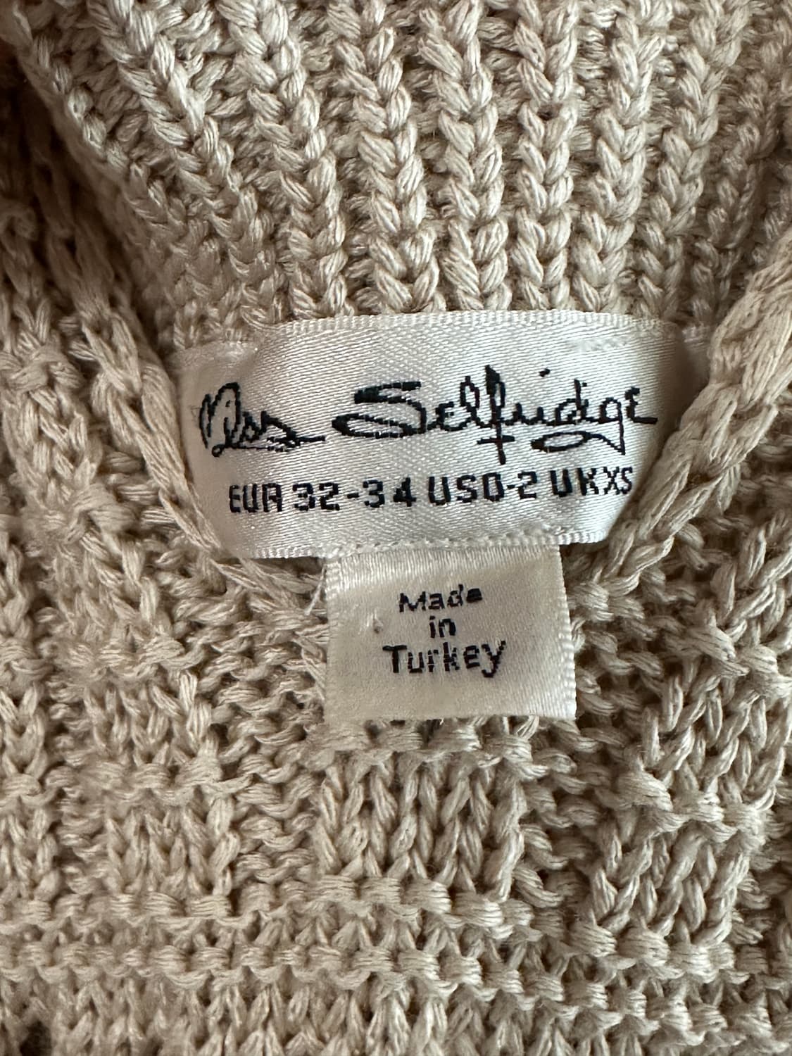 미스셀프리지 크로쉐원피스 XS 상품이미지6