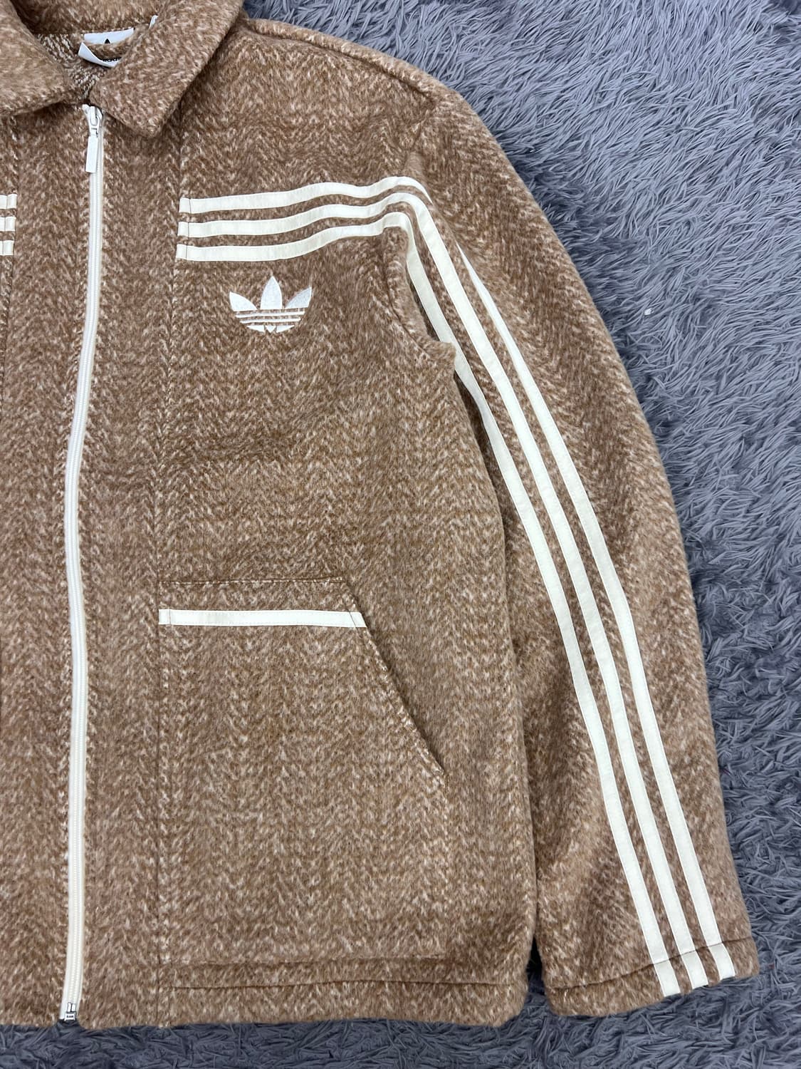 아디다스 클래식 브라운 자켓 상품이미지4