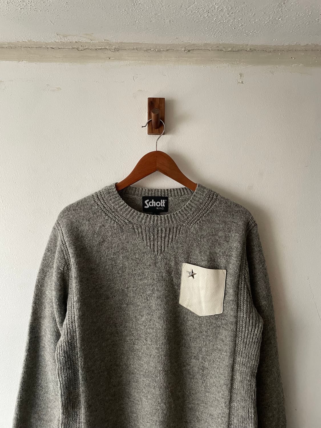 JPN Vintage Schott Wool Knit 상품이미지1