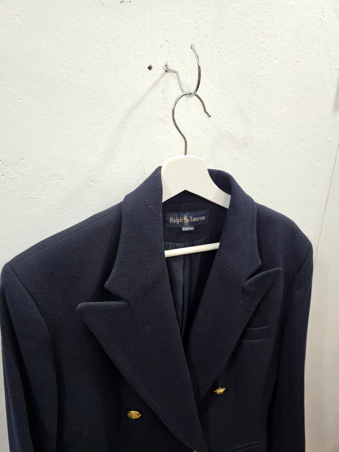 랄프로렌 모100%(캐시미어울) 더블 자켓 상품이미지2