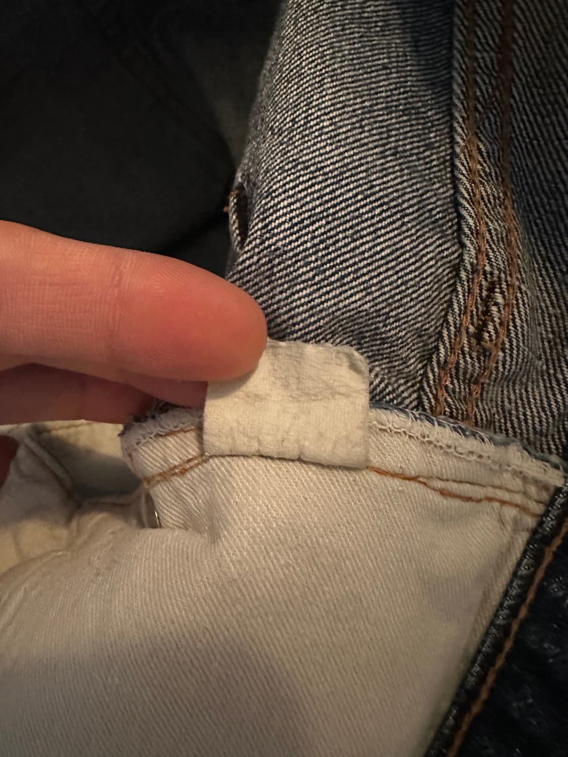 70s USA 빈티지 리바이스 501 66전기 셀비지 데님 팬츠 상품이미지9