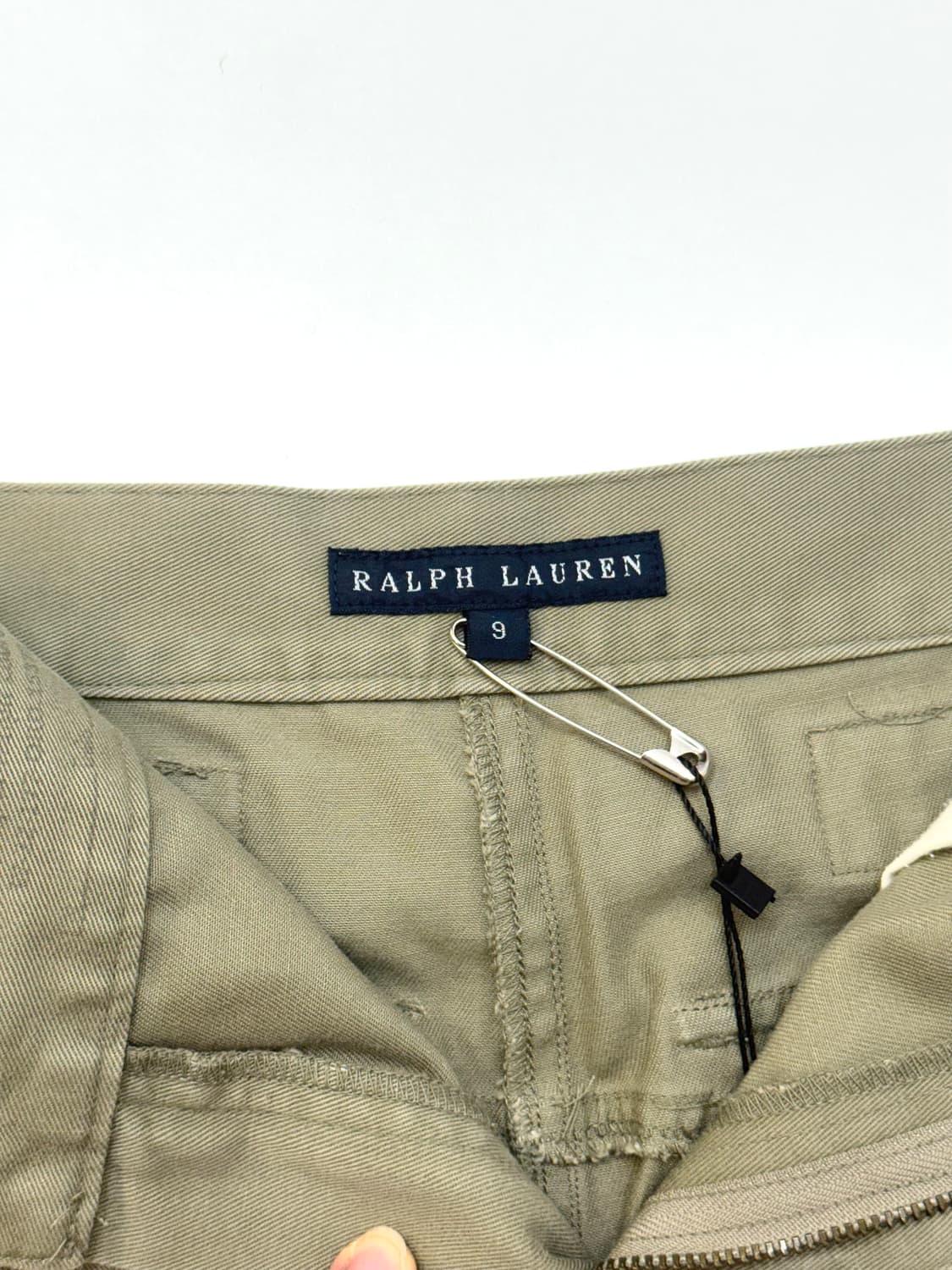 Ralph Lauren 랄프로렌 카키색상 코튼 미디스커트 상품이미지9