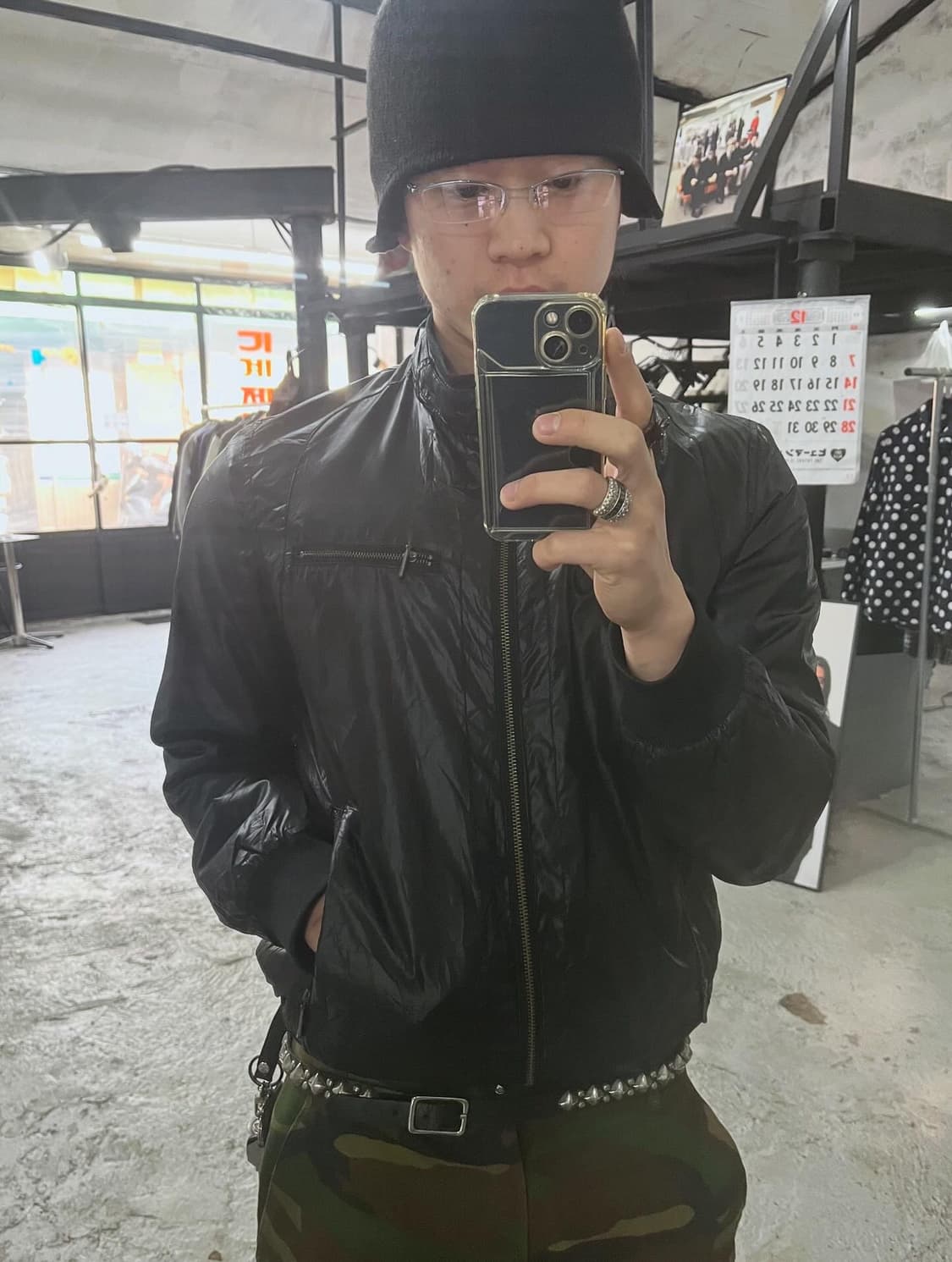 christian orani nylon biker jacket 상품이미지2