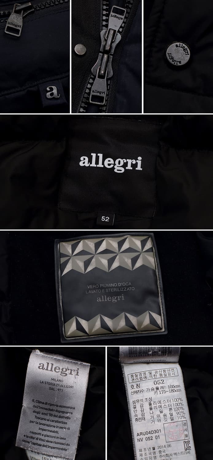 알레그리 투인원 디테처블 유러피안 구스다운 야상 패딩 (100+) 상품이미지10