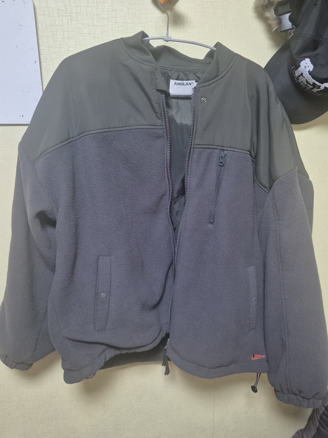 앵글런 플리스 봄버자켓 판매 상품이미지2