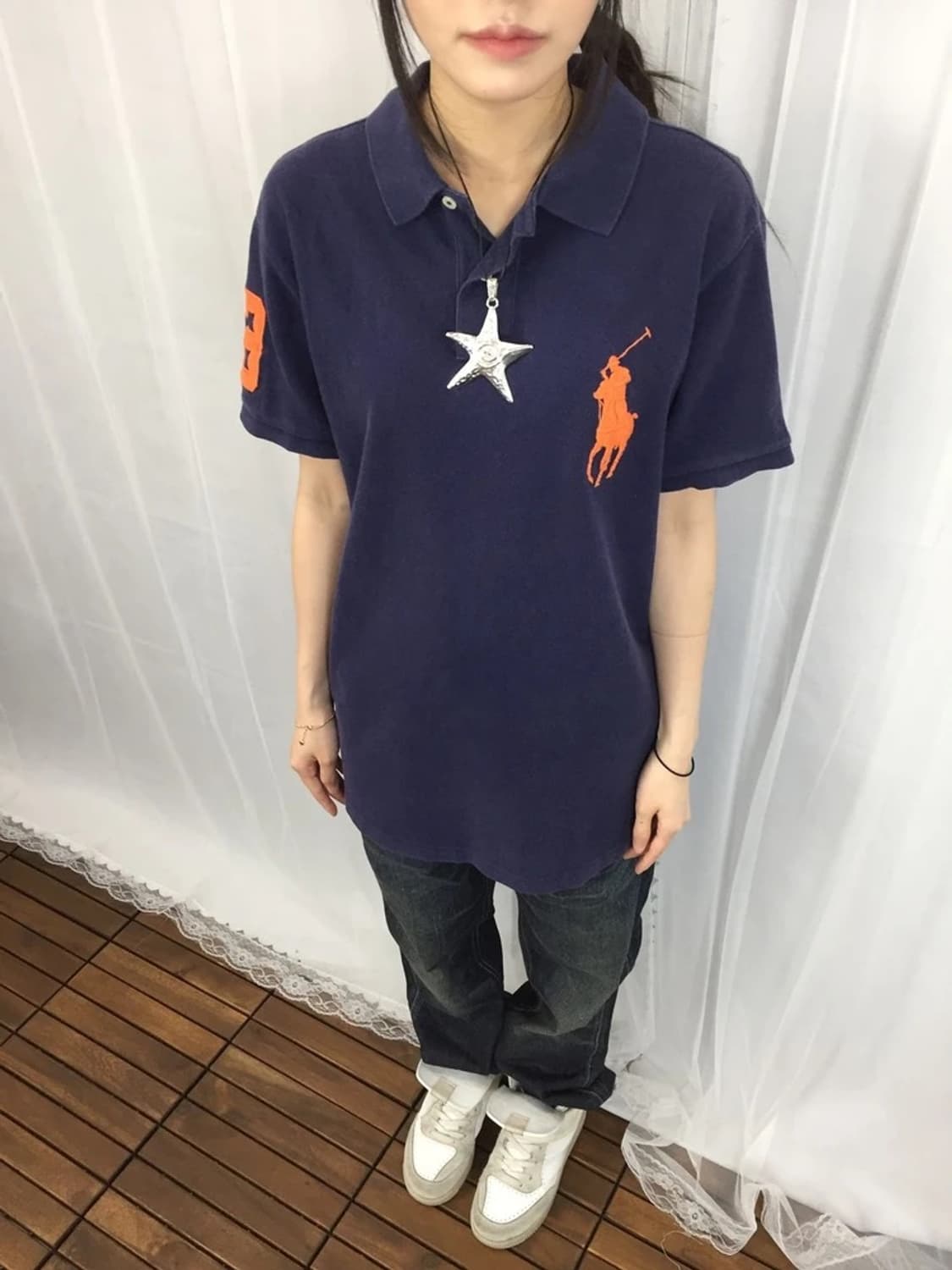 Polo Ralph Lauren Big Pony Polo Navy 상품이미지1