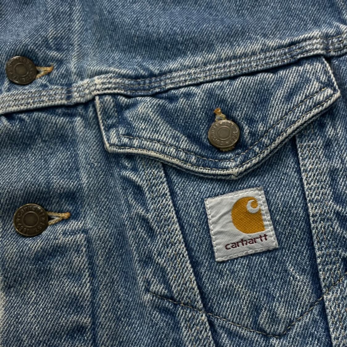 100 칼하트 데님 베스트 상품이미지5