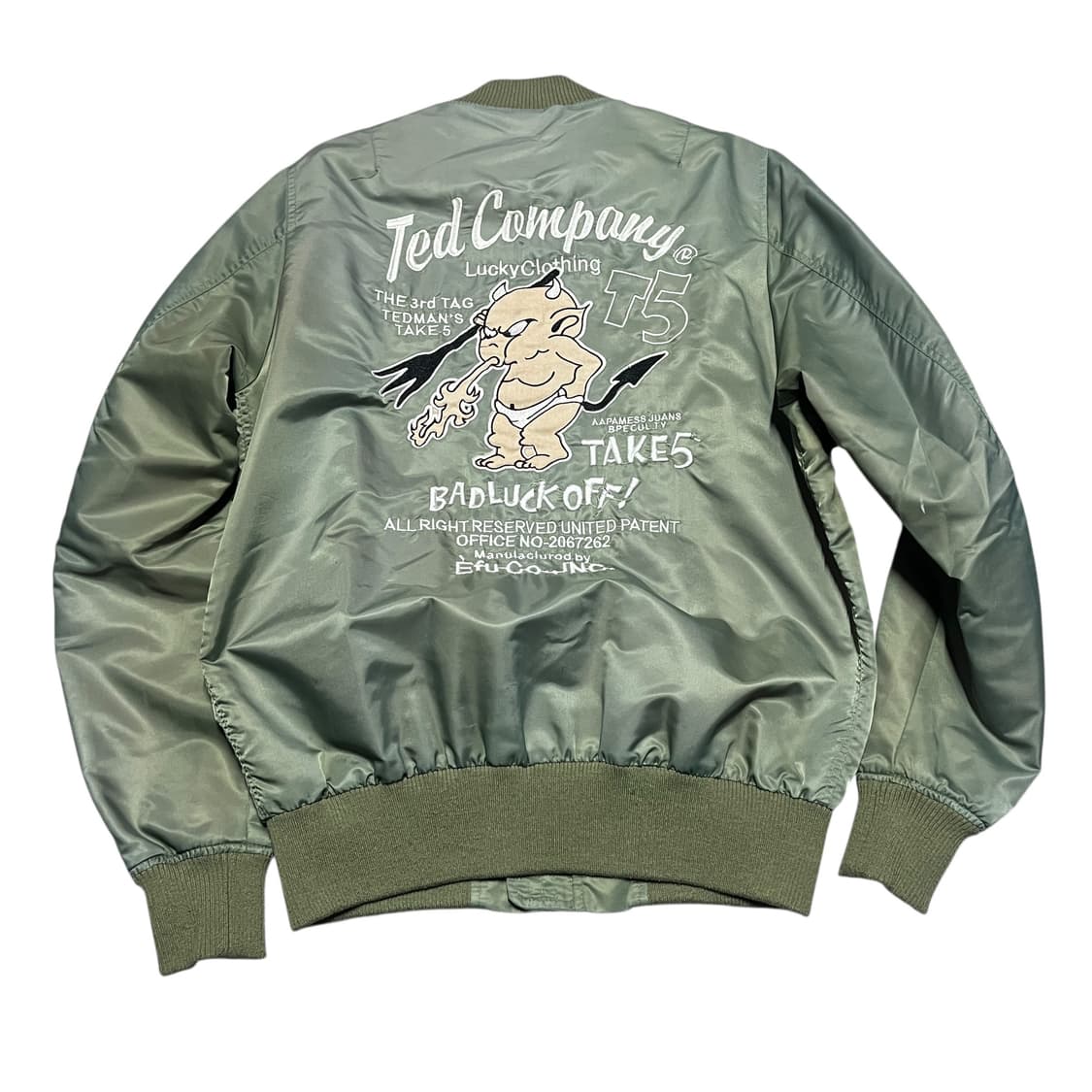 테드 컴퍼니 테드맨 MA-1 봄버 항공점퍼  상품이미지1