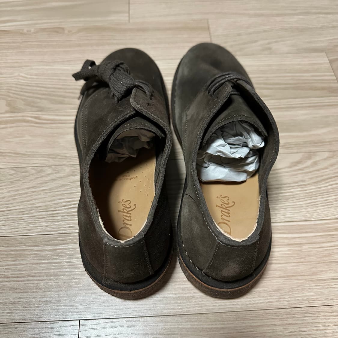 드레익스 웨이포드 더비 플레인 슈즈 UK6 다크 브라운 상품이미지4