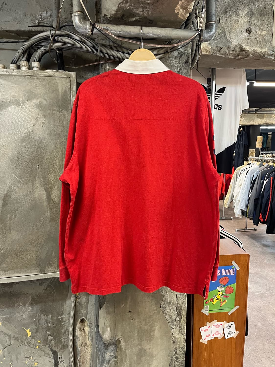 폴로 랄프로렌 빅포니 럭비티 레드 2XL #csz1870 상품이미지2