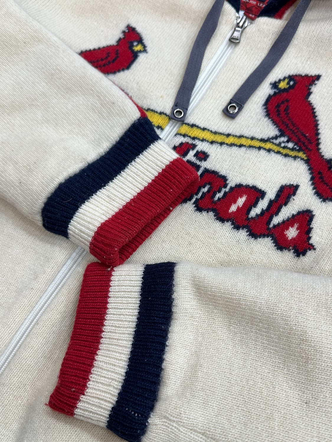 MLB 니트 후드 점퍼 상품이미지7