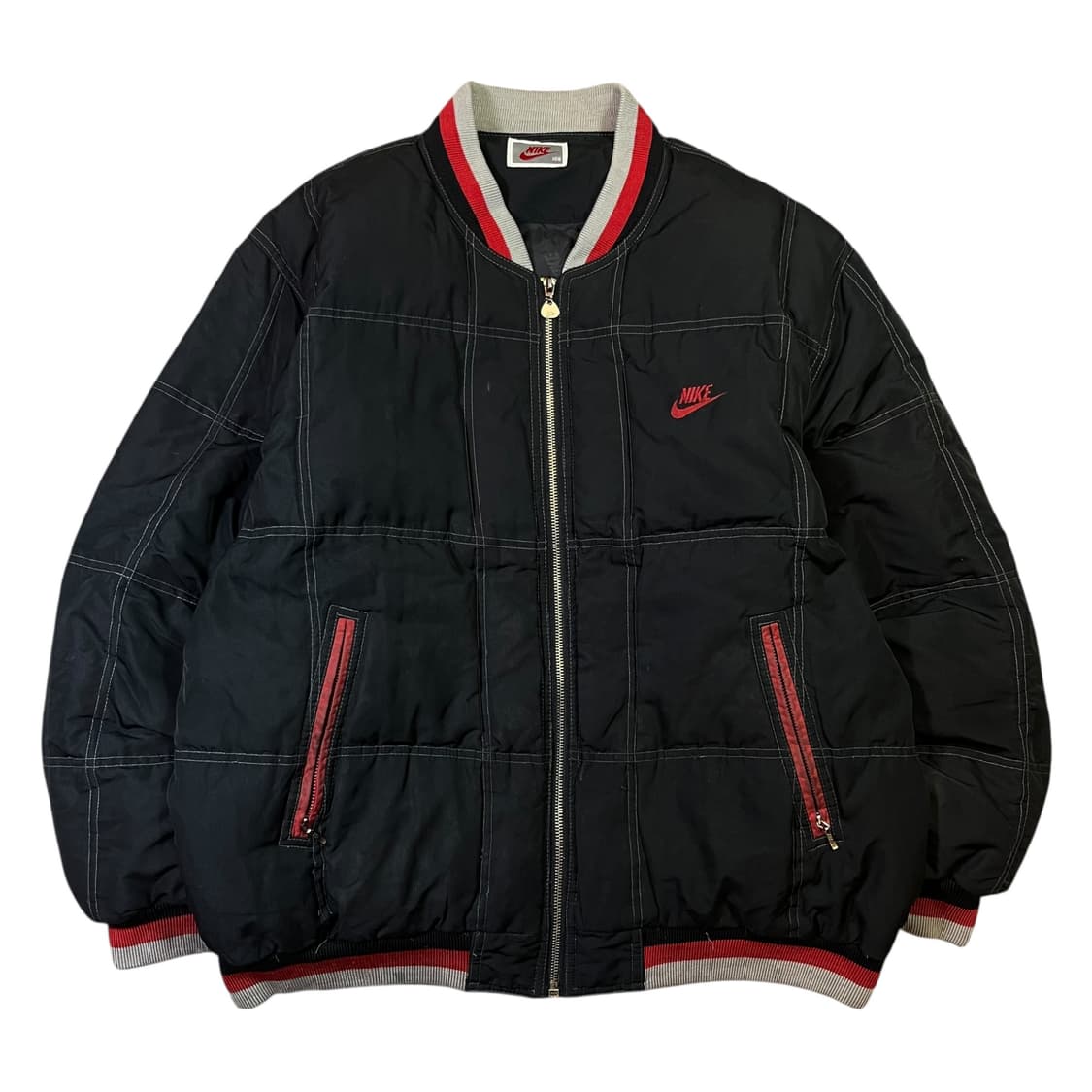 나이키 90s 올드스쿨 빅로고 블록 덕다운 패딩  상품이미지2