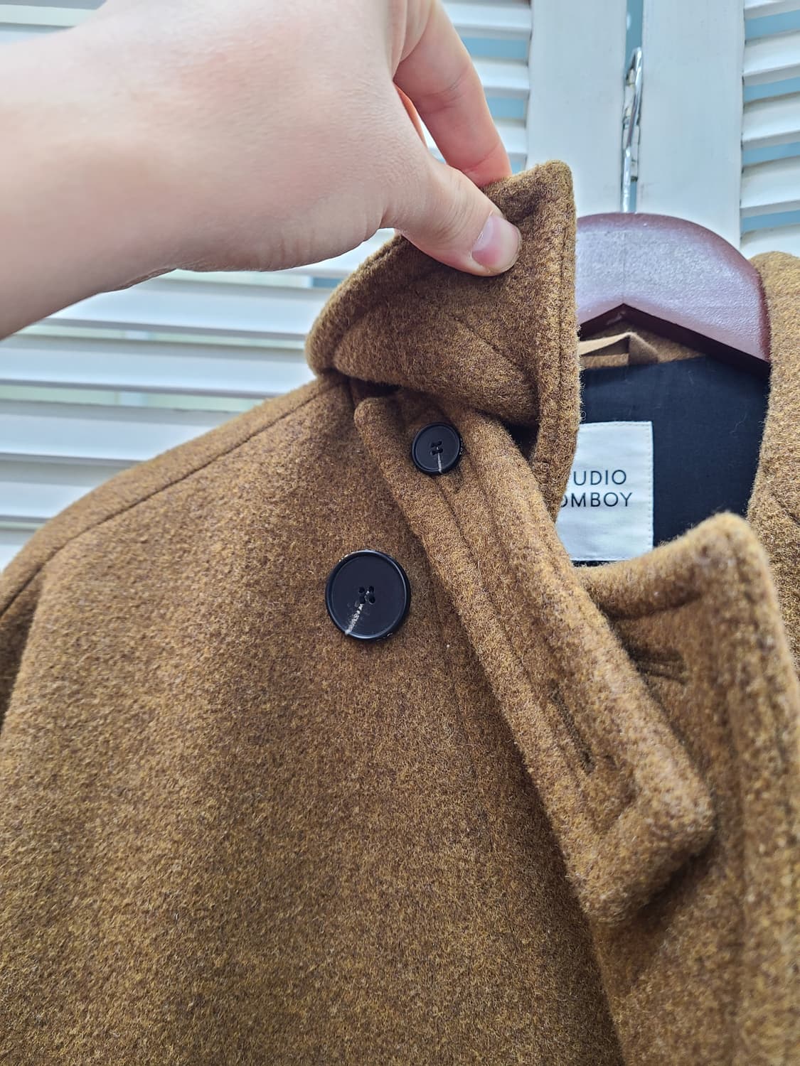 스튜디오 톰보이 울 코트 상품이미지4