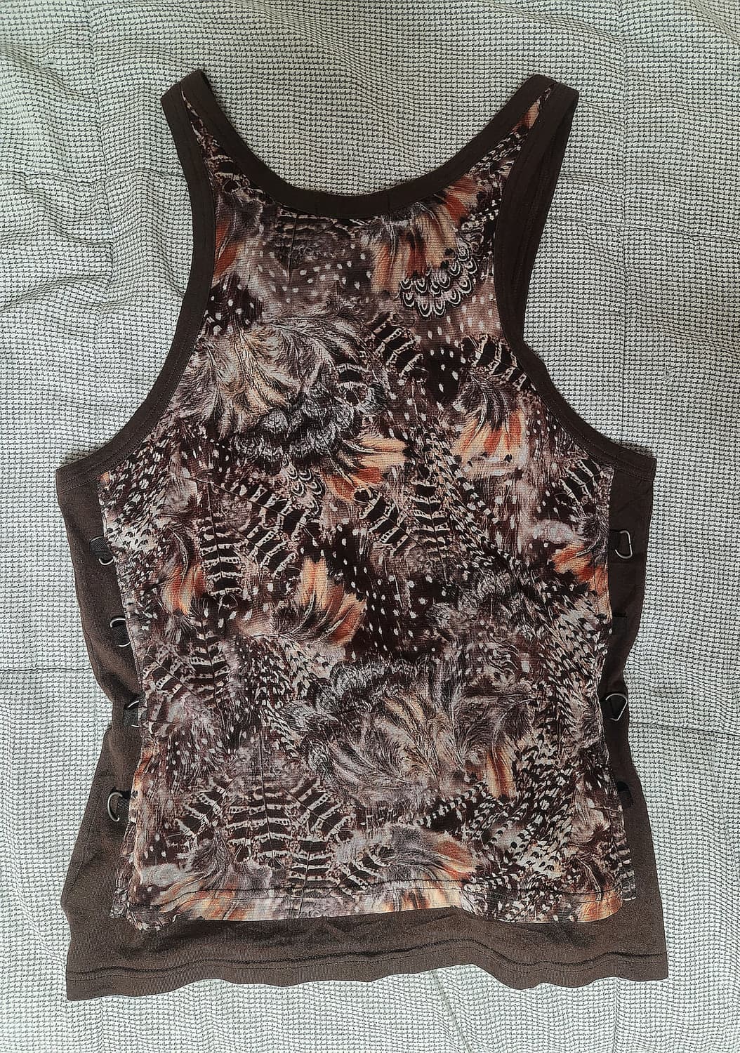 Tornado mart feather tank top 상품이미지4