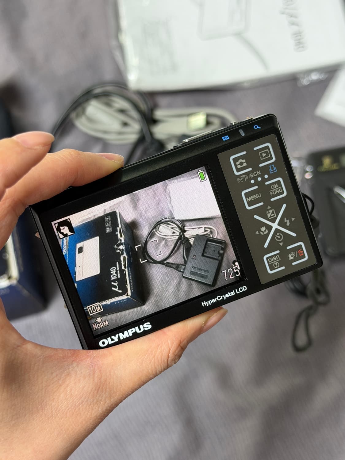 올림푸스 뮤 Olympus mju-1040 블랙 상품이미지2