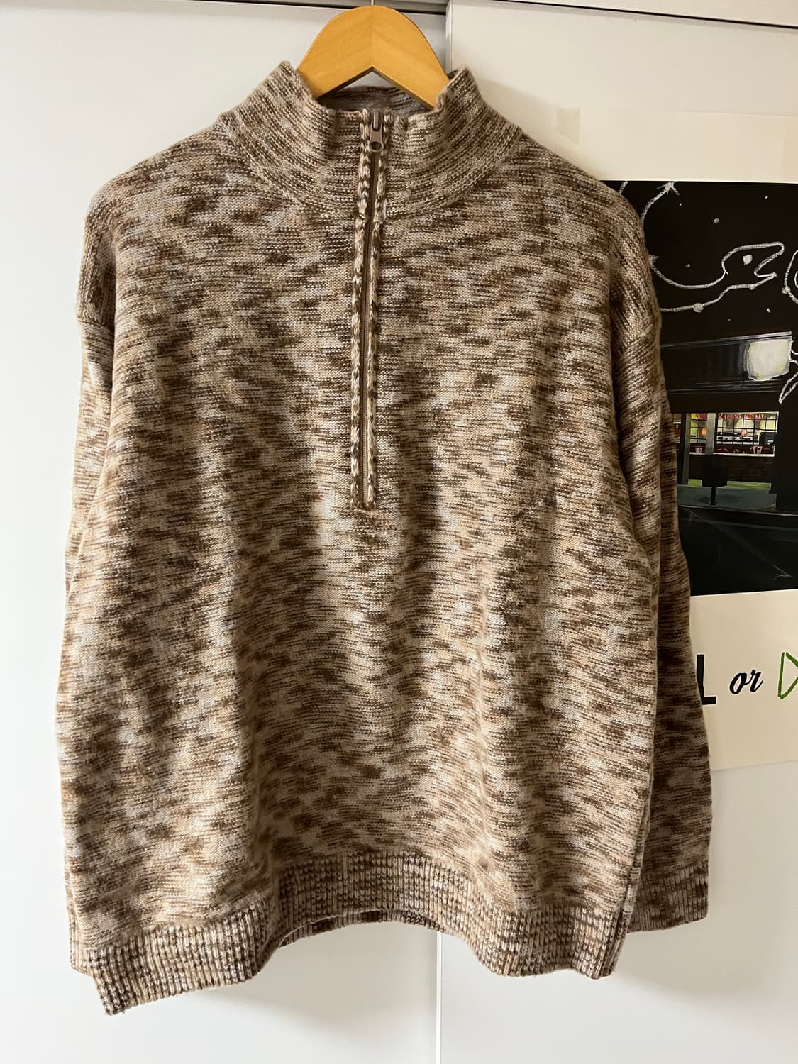 필그림 하프 집업 니트 pilgrim surf supply 상품이미지1