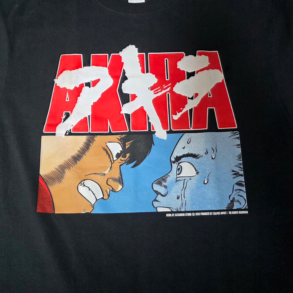 [XL] 아키라 부틀렉 이클립스 임팩트 티셔츠 블랙 상품이미지2